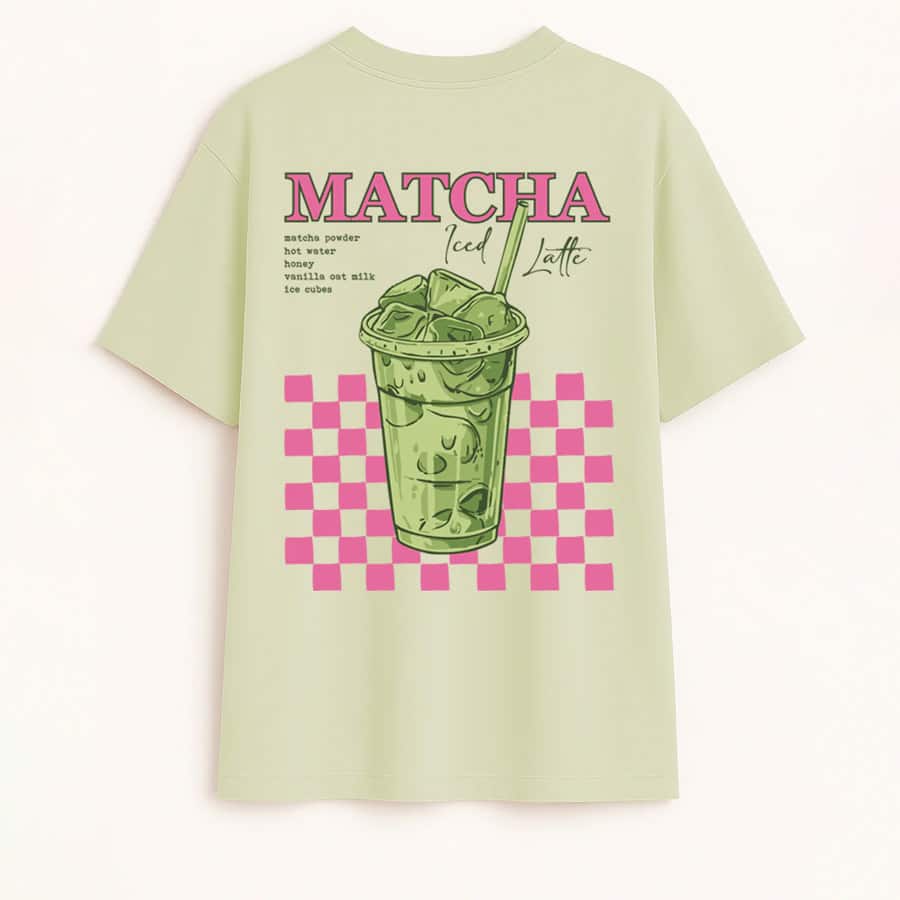 Matcha V2 Oversized Fit Women Tee