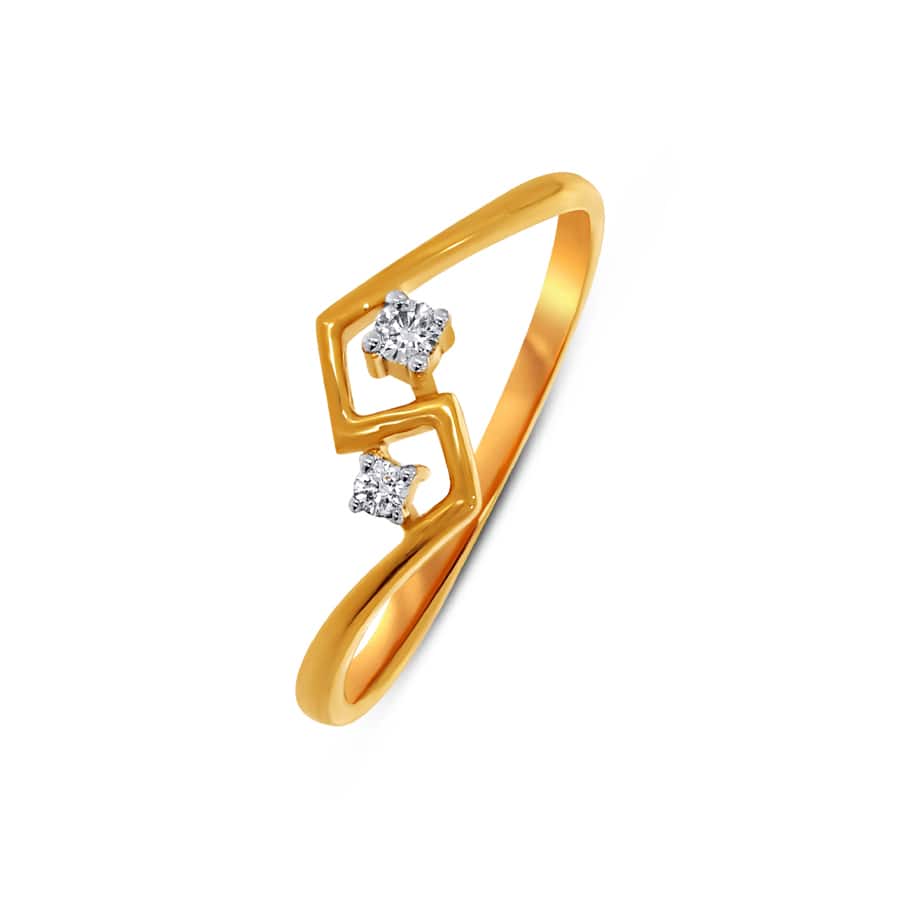 Dual Starlight Diamond Ring