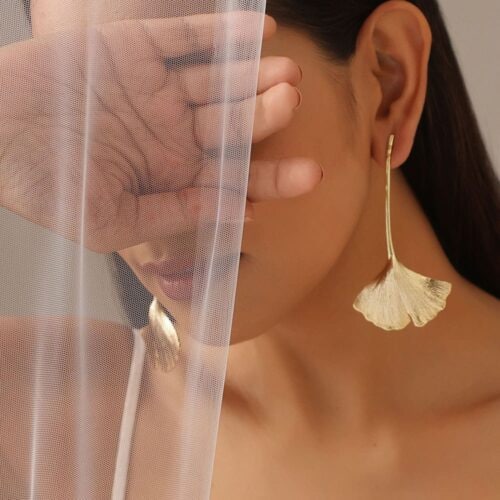Amalia Gold Plated Brass Earrings