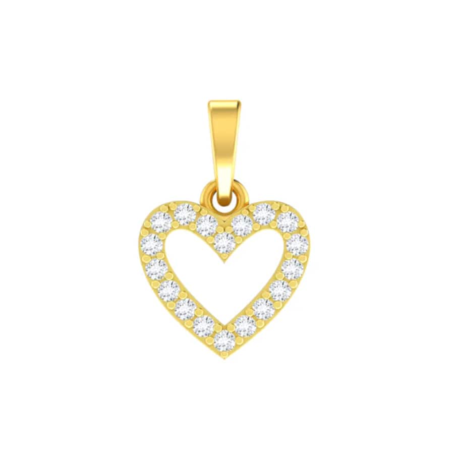 Sparkling Love Heart Pendant