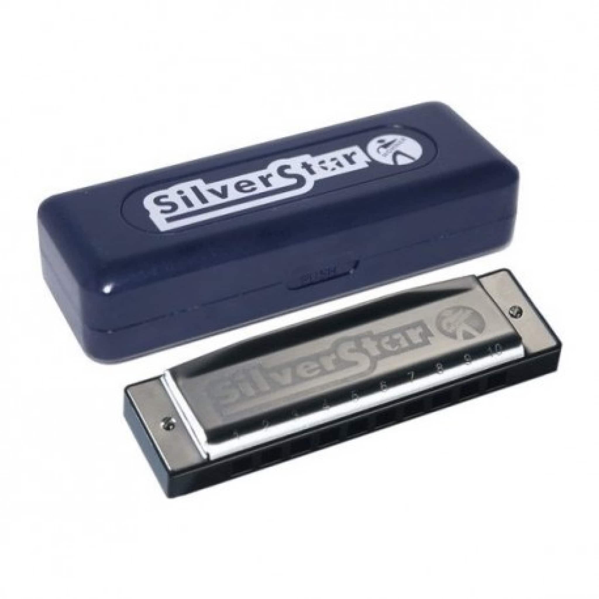 Hohner Silver Star Harmonica – Scale C (Mouth Orga...