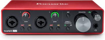 Focusrite Scarlett 2i2 (3rd Gen) USB Audio Interfa...