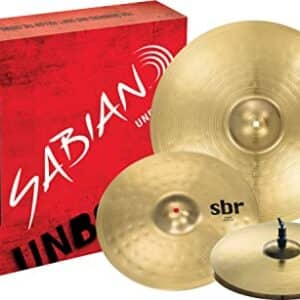 Sabian SBR Performance Pack with 14″Hi Hat, 16″Cra...