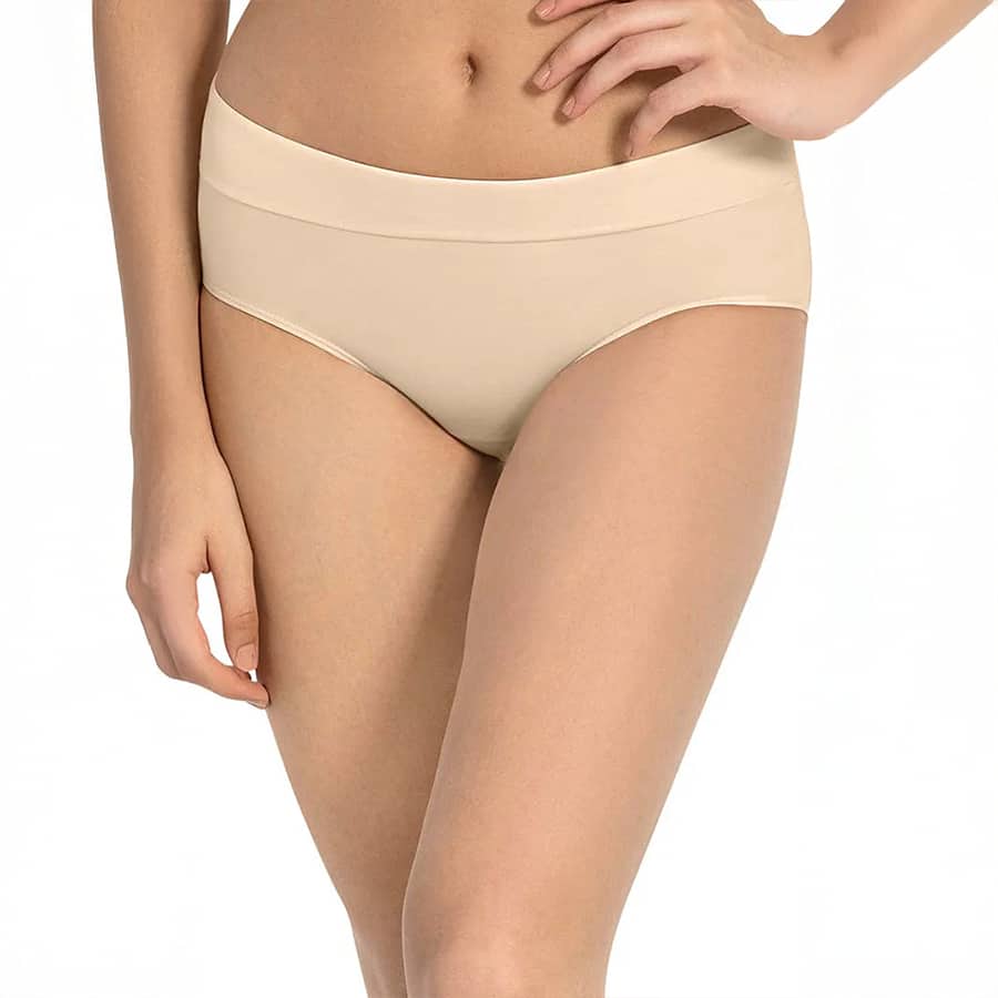 AMANTE PAN77601-ALMOND CLOUDSOFT HIPSTER PANTY