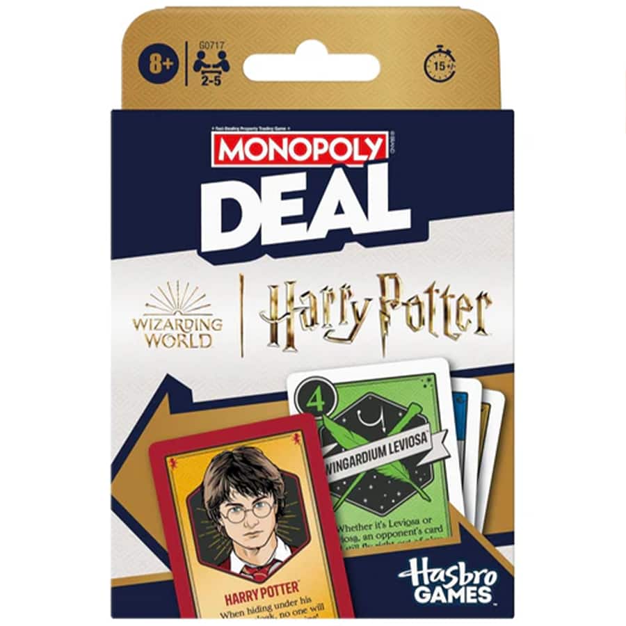 Monopoly Deal Harry Potter Card Game _