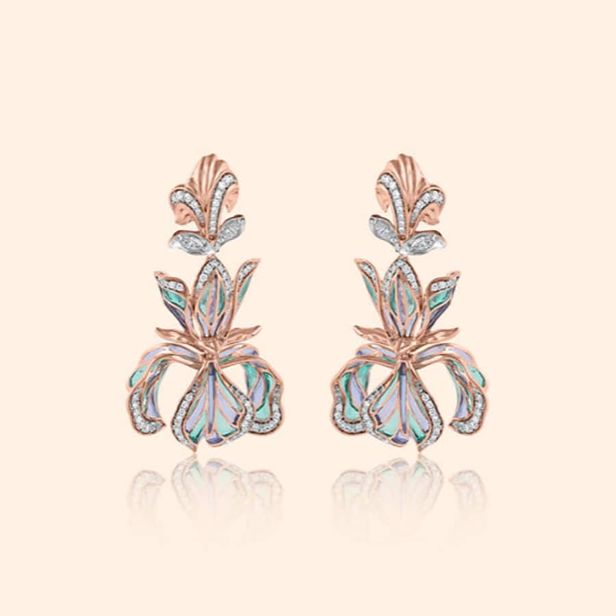 Meadowlight Diamond Drop Earrings