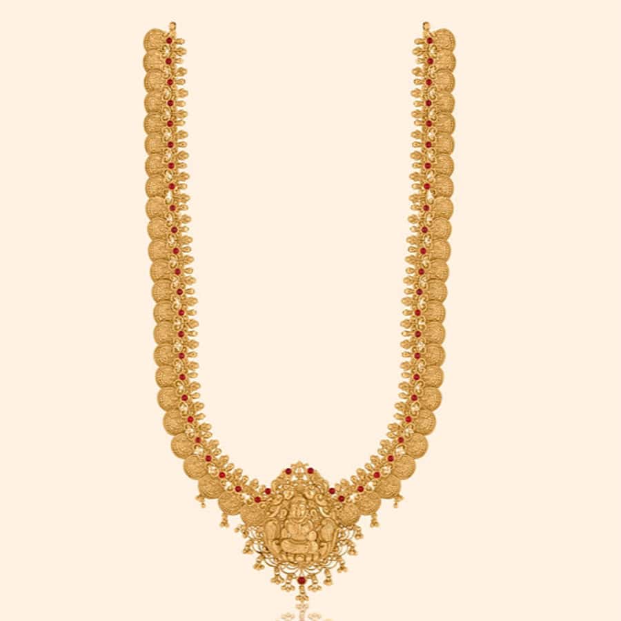 Divine Temple Gold Necklace