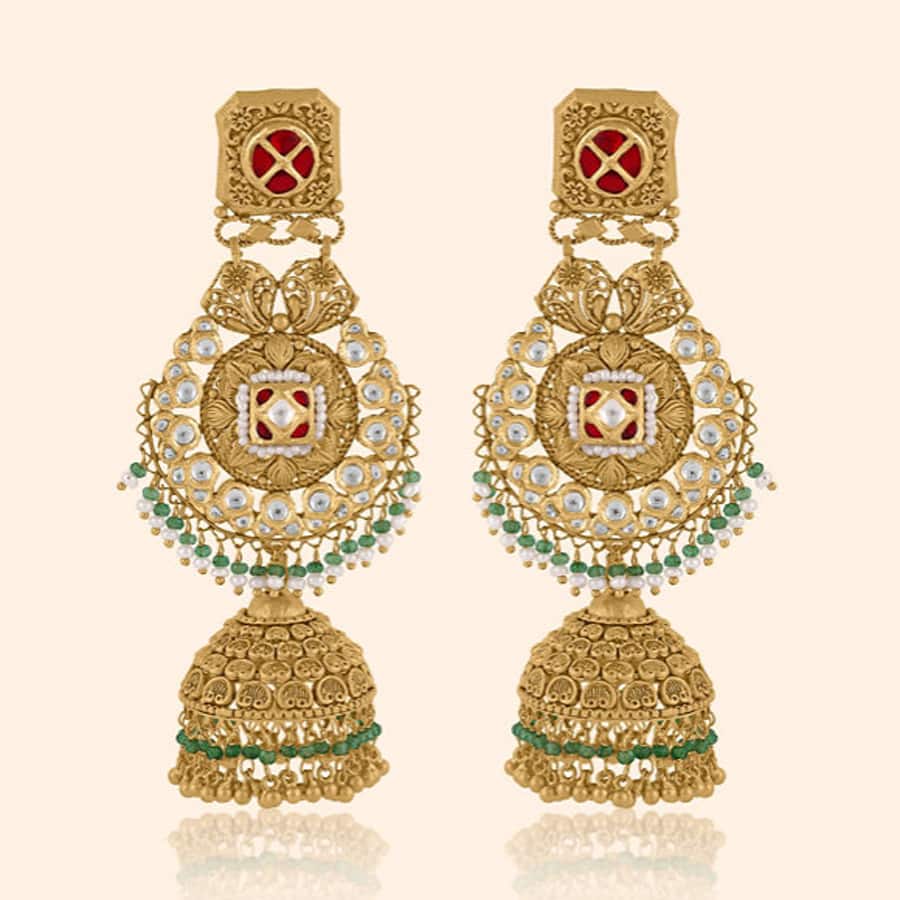 Maharani Gold Earrings