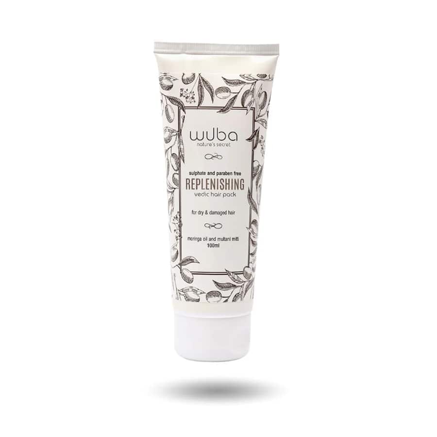 Replenishing Vedic Hair Pack with Moringa Oil and multani mitti