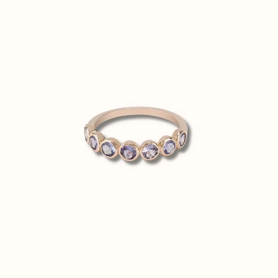 Tanzanite Bezel Ring