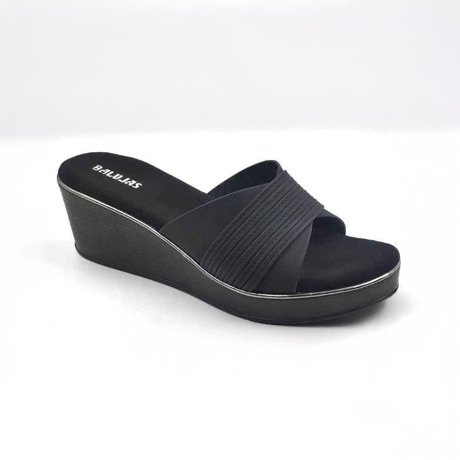 Balujas Women's Black Wedge Heel (10279)Add a touc_