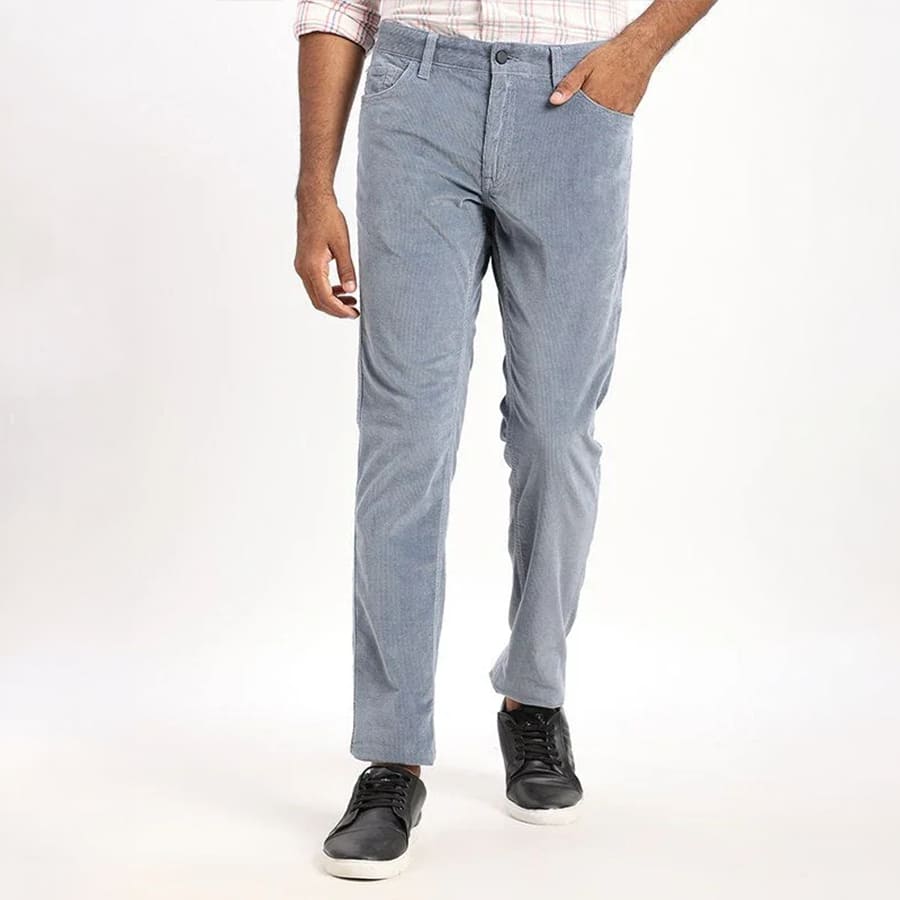 Men Brooklyn Fit Cotton Stretch Trouser