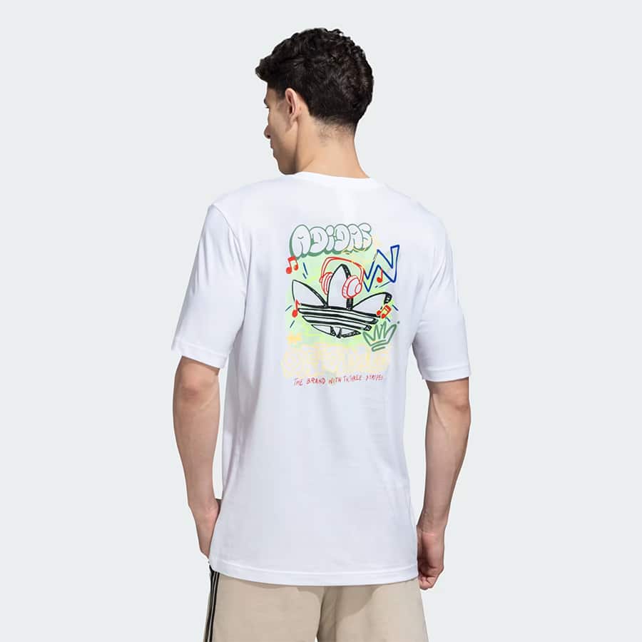 adidas Originals Headphones Graphic Tee