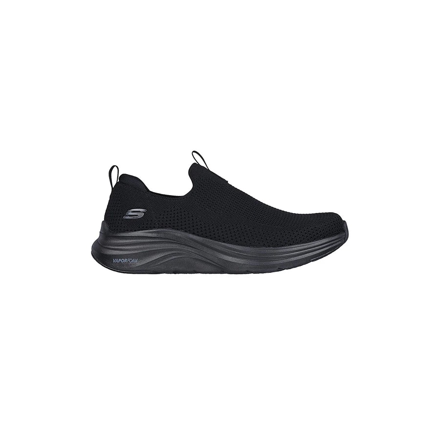 Skechers Black Men Vapor Foam - Covert Slip On Sneakers
