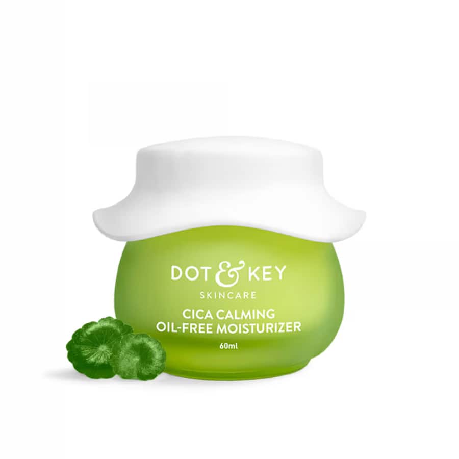 Dot & Key Cica Calming Oil-Free Moisturizer, With Niacinamide, For Oily, Acne-Prone Skin