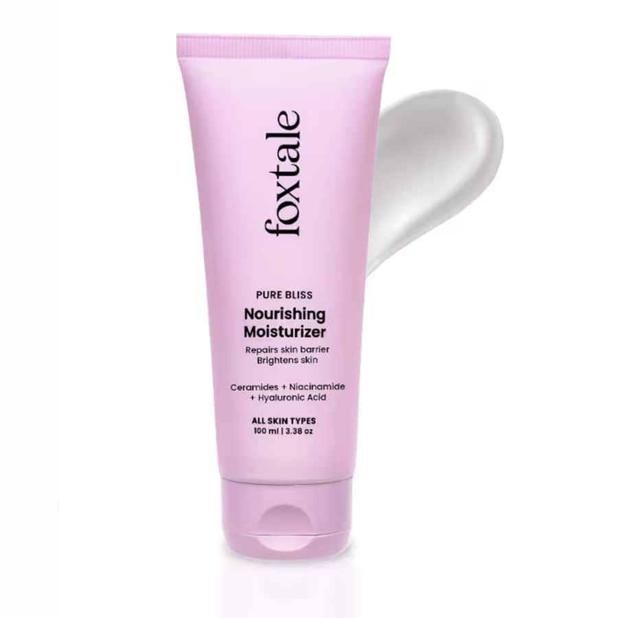 Foxtale Nourishing Ceramide Moisturiser for 100hrs of Hydrated, Glowing Skin