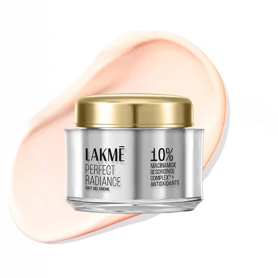 Lakme Perfect Radiance Day Gel Crème with 10% Niacinamide Resorcinol Complex & Antioxidants, 50g