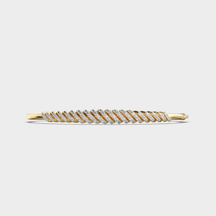 Aligned Vectra Diamond Bracelet