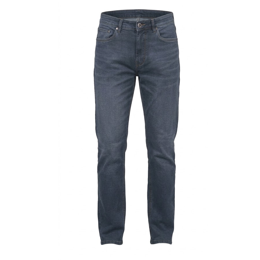 Men’s Blue Straight Fit Mid Rise Sustainable Jeans