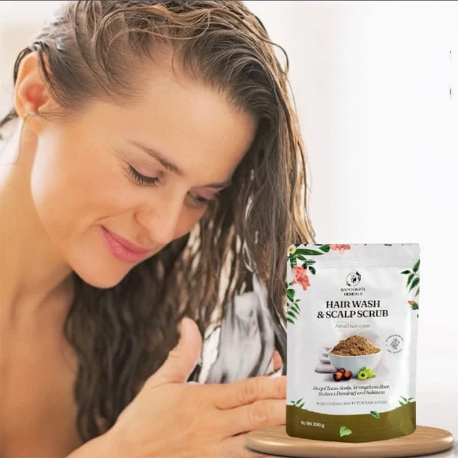 Hair Wash & Scalp scrub