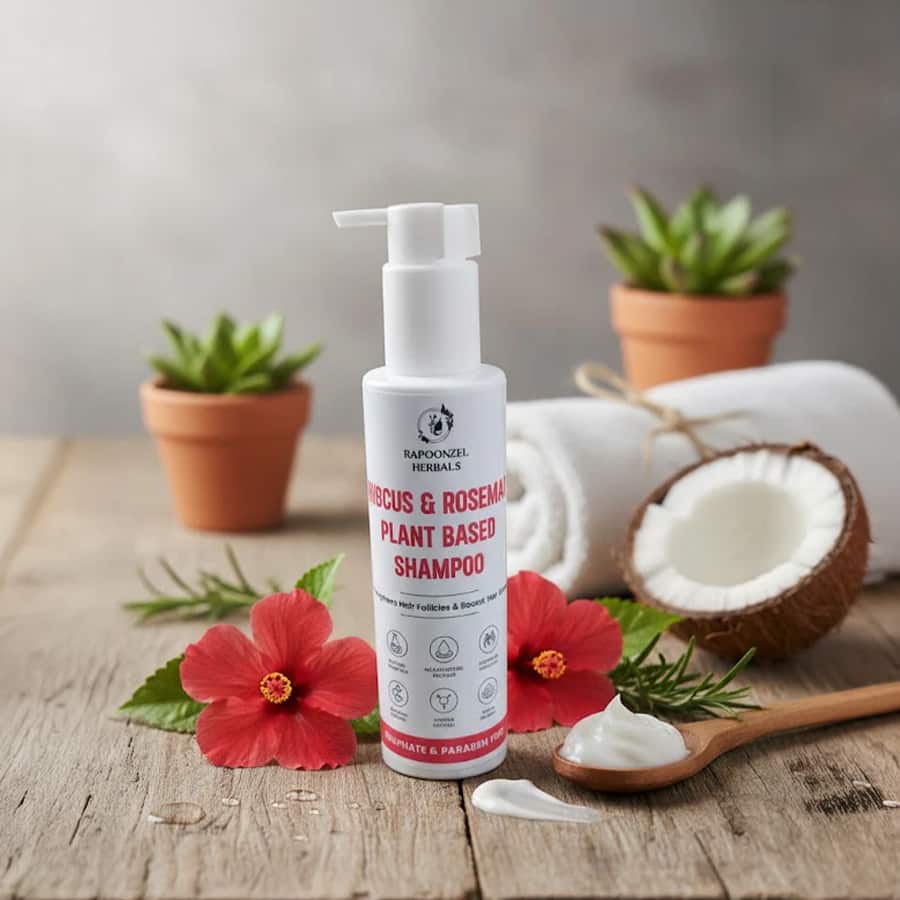 Hibiscus & Rosemary Herbal Shampoo