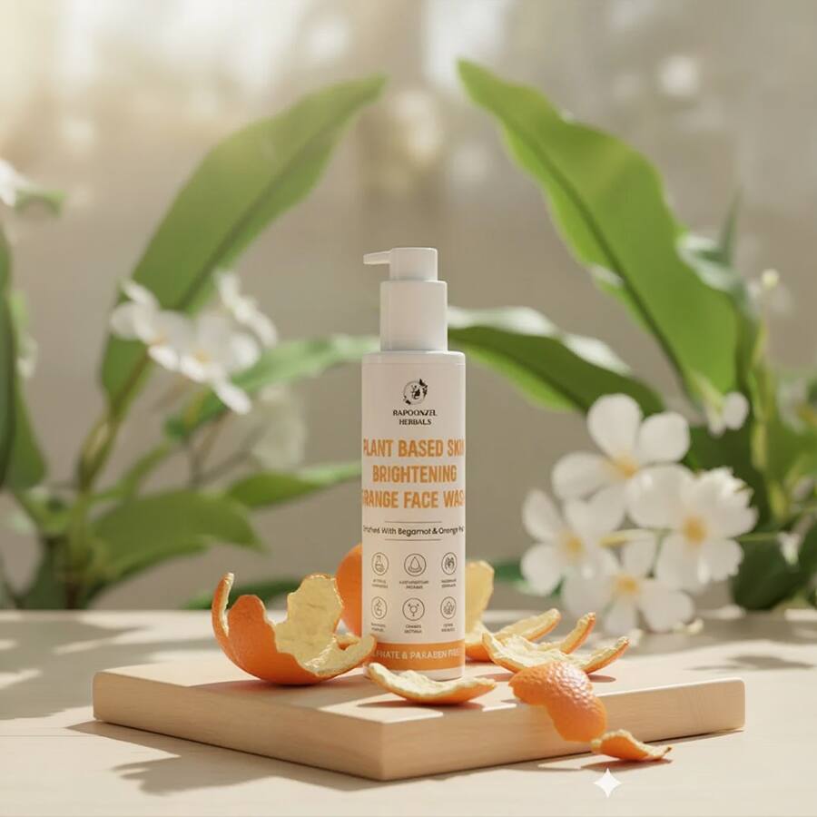 Plant-Based Skin Brightening Face Wash