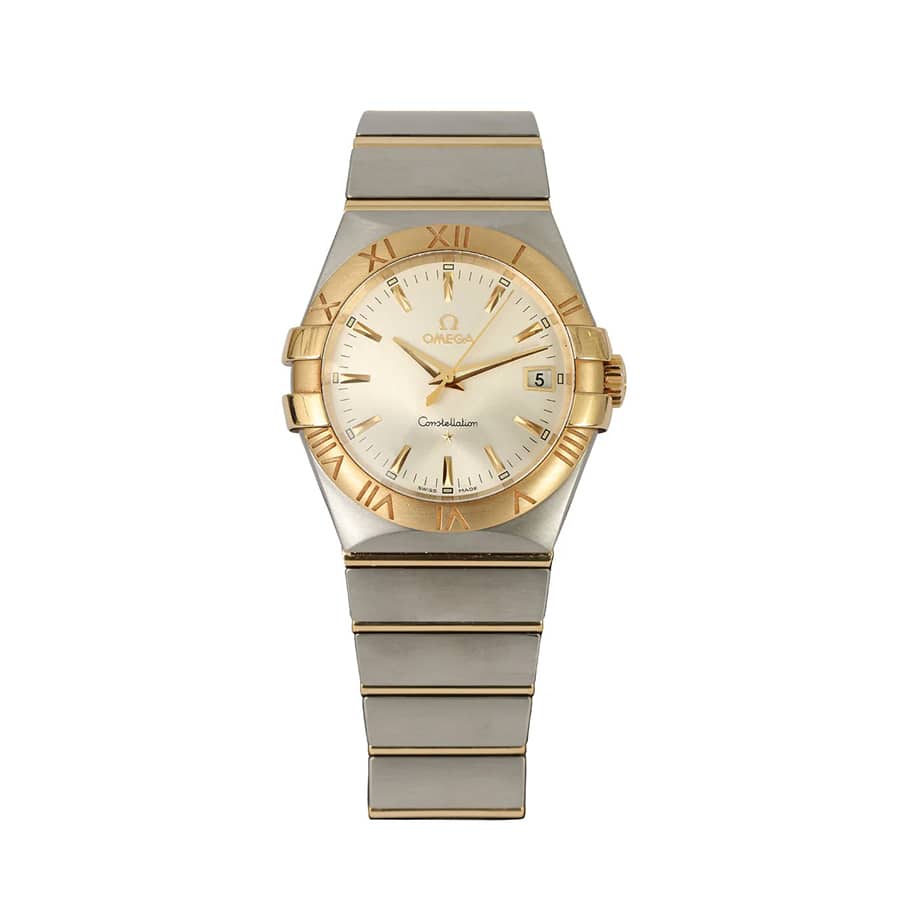 OMEGA CONSTELLATION WATCH IN 18K GOLD