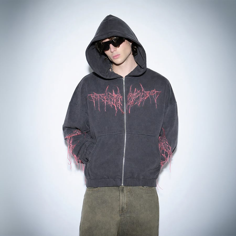 Fangline Zipper Jacket