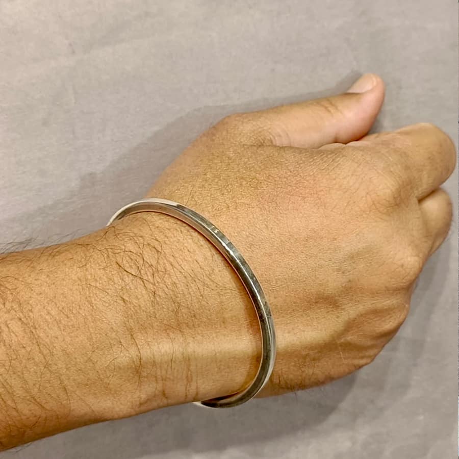 Men's Silver Kada
