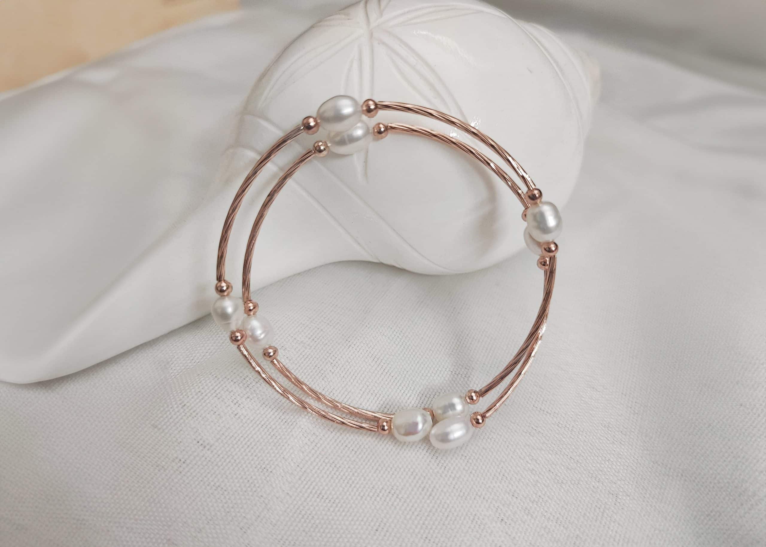 Freshwater Pearl Bracelet – White Pearl