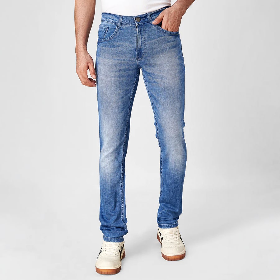 Light Blue Slim Fit Jeans2