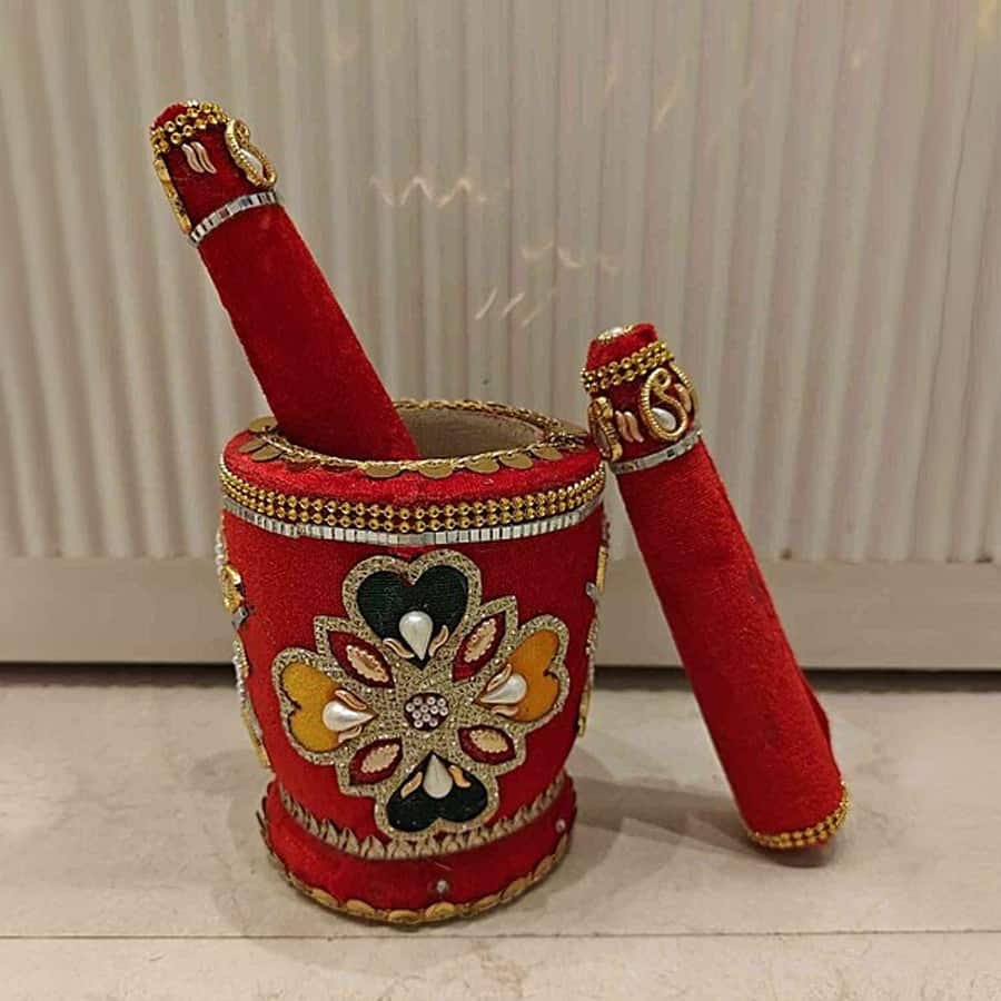 Decorative Big Okhli for Wedding Ceremony