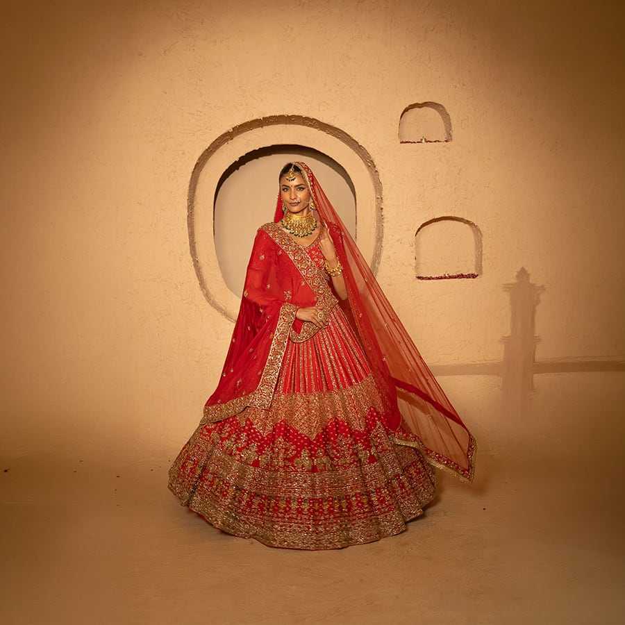 Mahnoor Bridal Lehenga