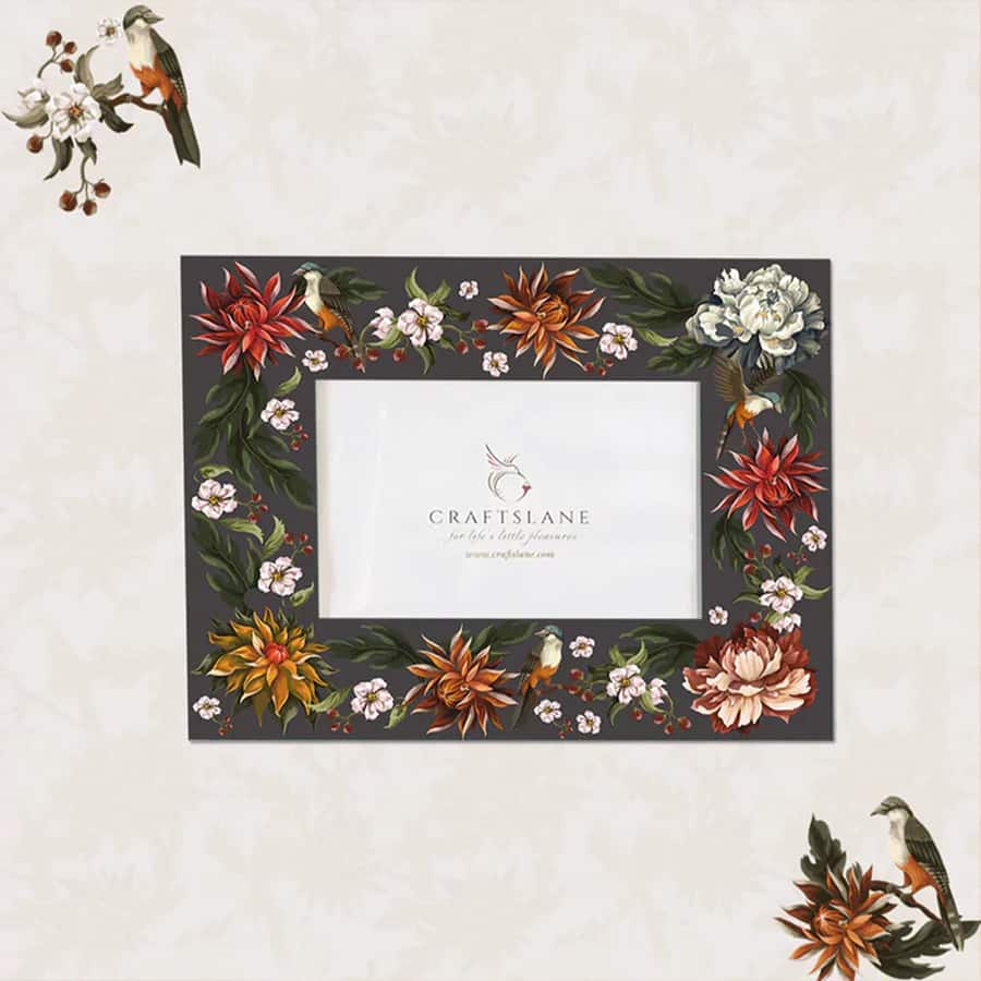 Autumn Flowers Photo Frames 11 x 9