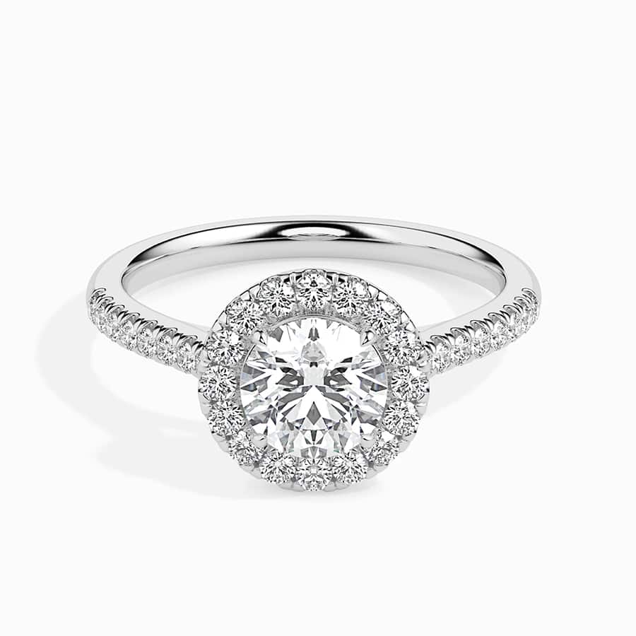 Lab-Grown Queen Solitaire Diamond Ring