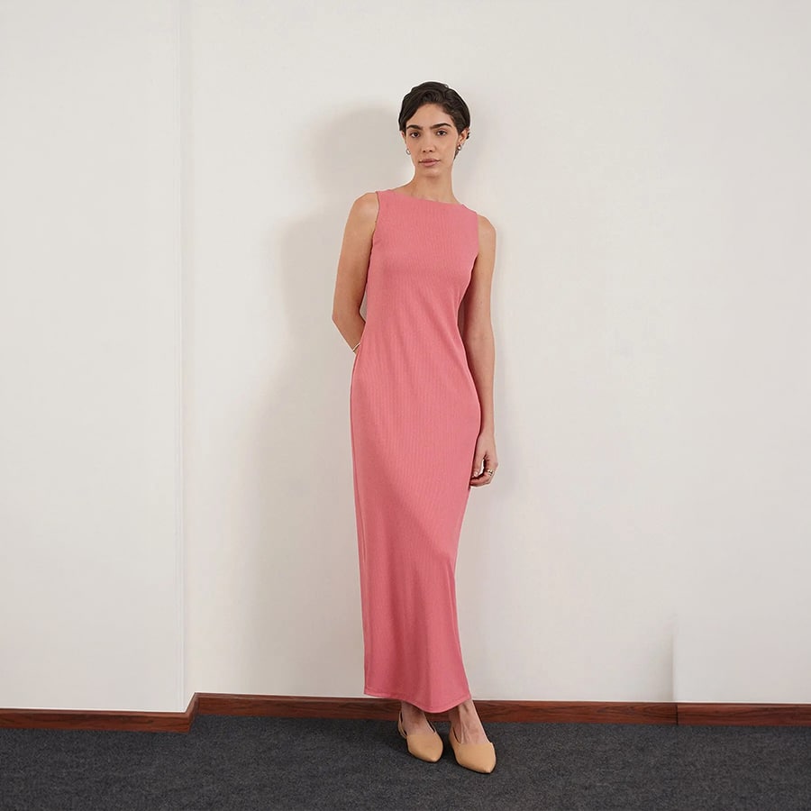 Bodycon Dress - Pink