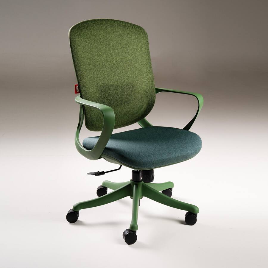 Cove - Adapt - Fabric Home Office Chair in Green