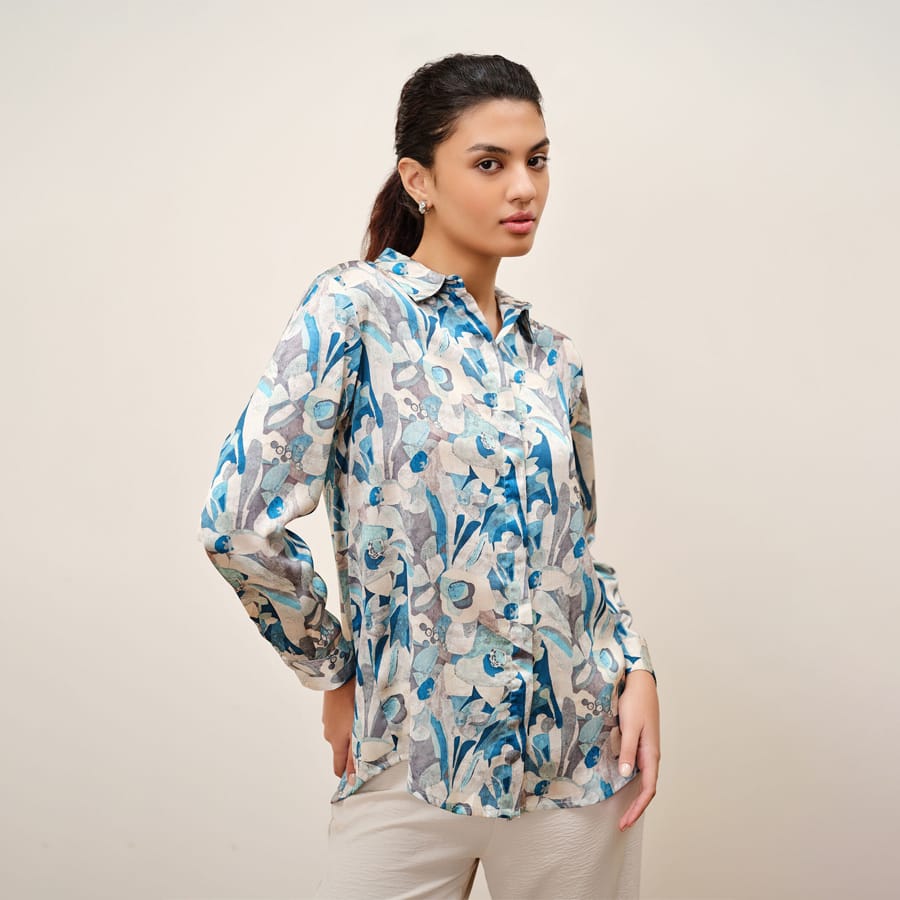 Reba Satin Shirt