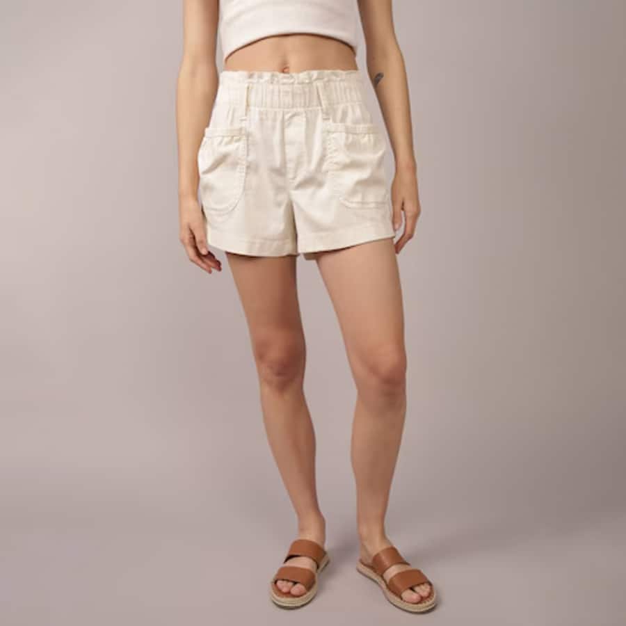 Women High-Waisted Pull-On Short