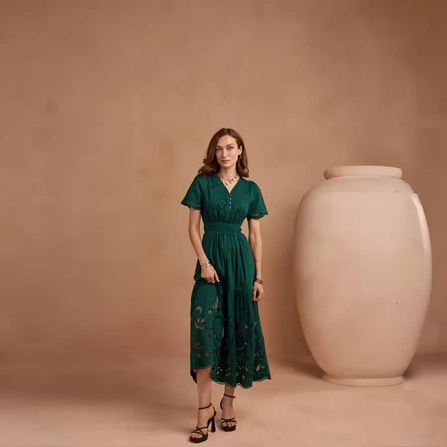 Ava Green Dress