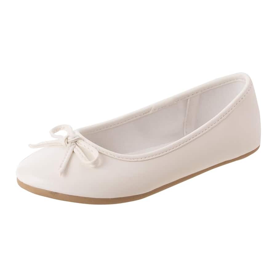Toddler Youth Girls FAE String Tie Slip-On Ballet Flat by Payless 2