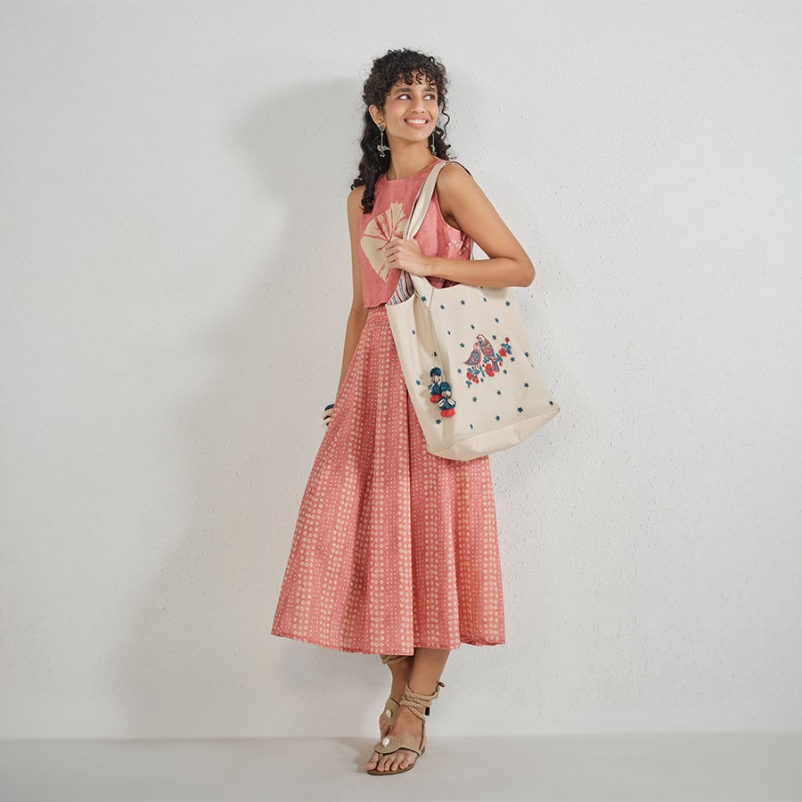 Gulabi Raah Skirt Set
