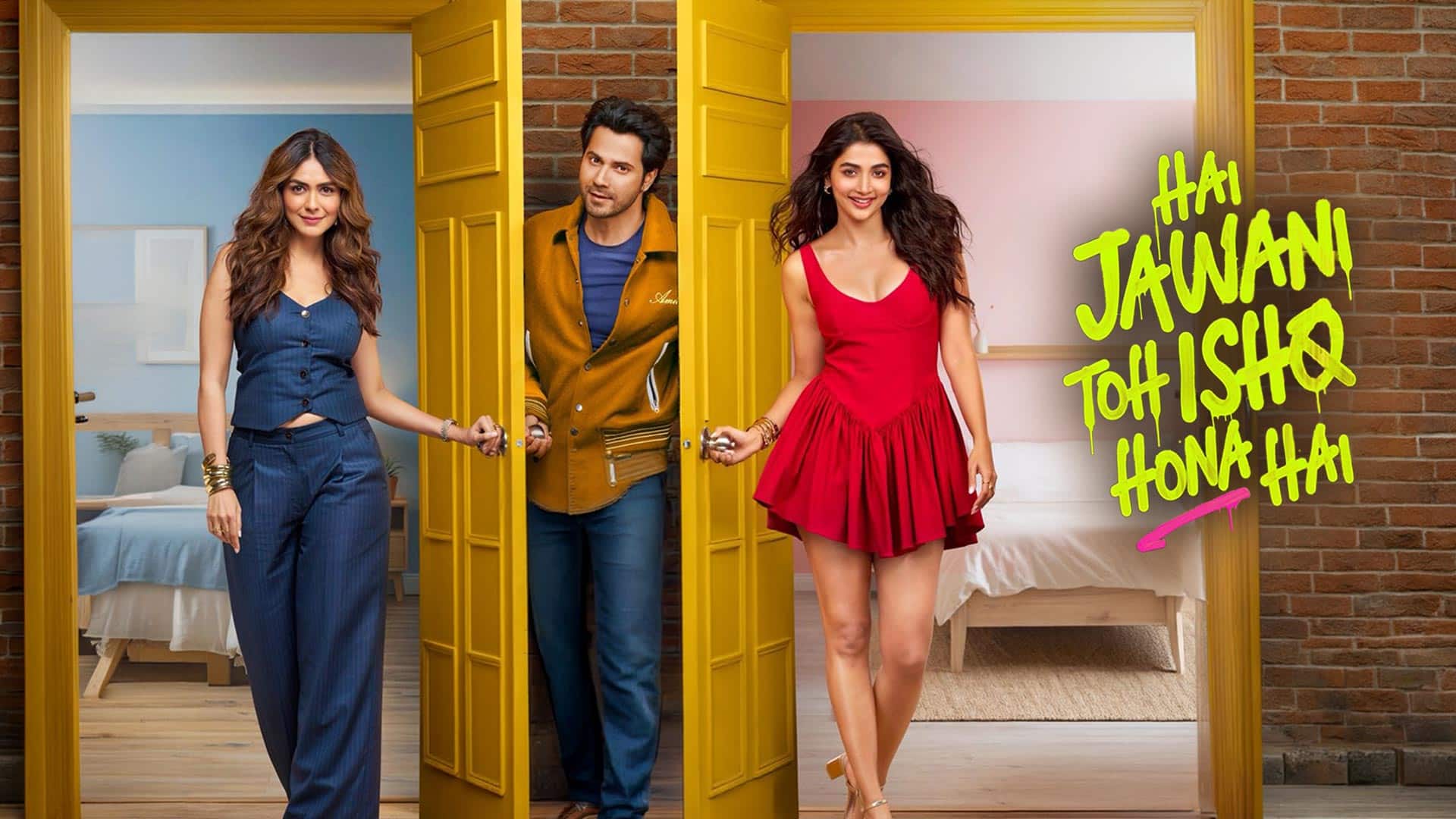 Hai Jawani Toh Ishq Hona Hai - Trailer | Varun Dhawan | Mrunal Thakur | Pooja Hegde | David Dhawan