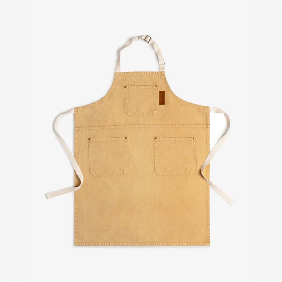 Nomad Canvas Apron - Camel Tan