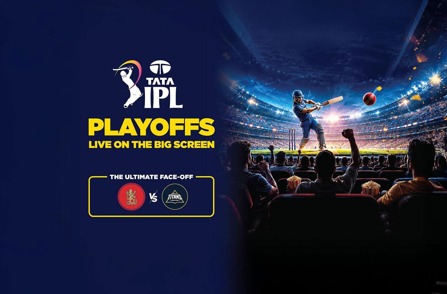 RCB vs GT - TATA IPL 2026 Qualifier 1 movie banner