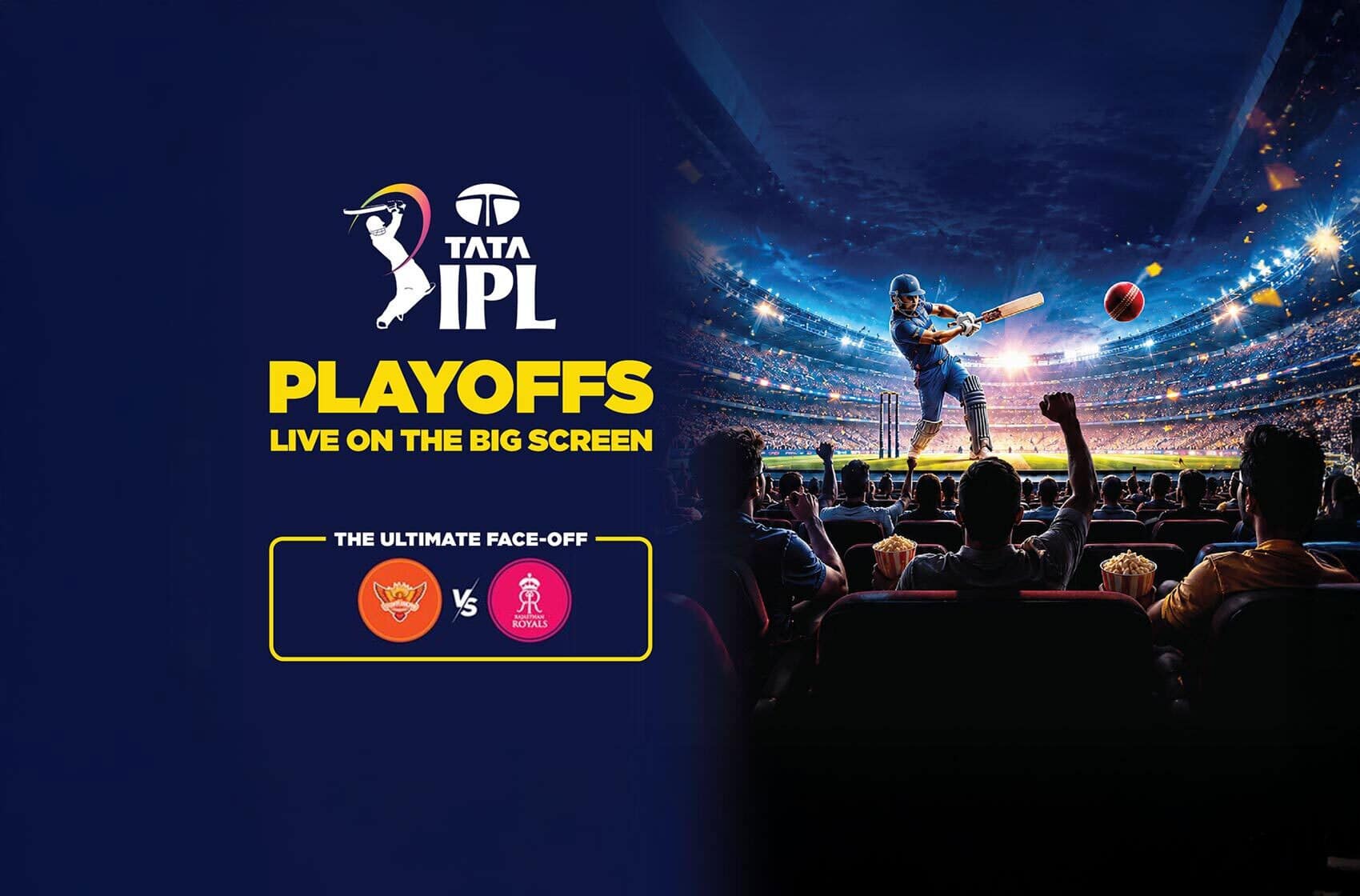 SRH vs RR - TATA IPL 2026 Eliminator movie banner