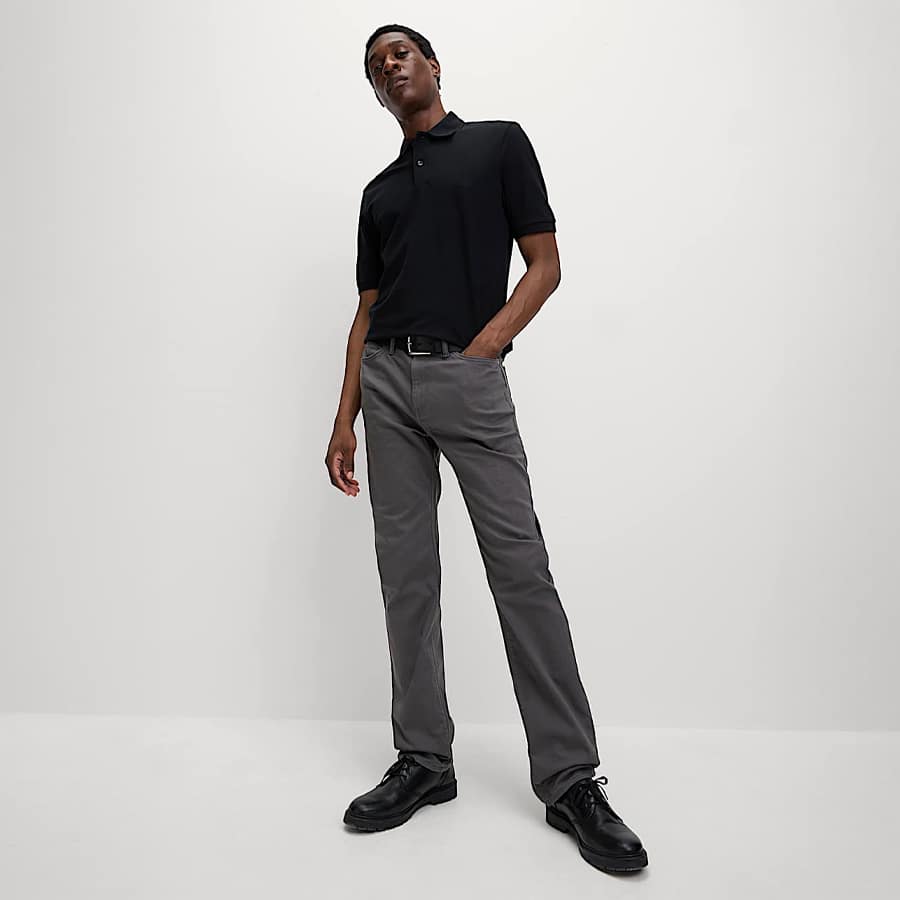 Straight Fit Stretch Jeans