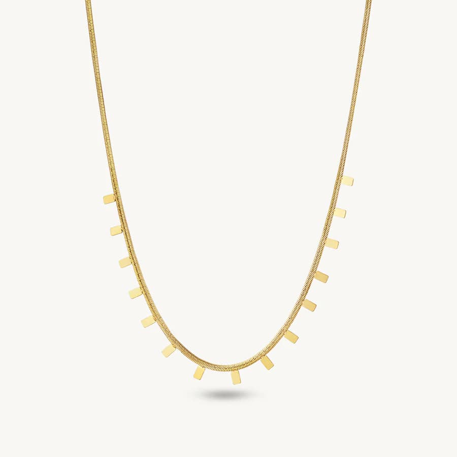 Elegant Bar Fringe Necklace
