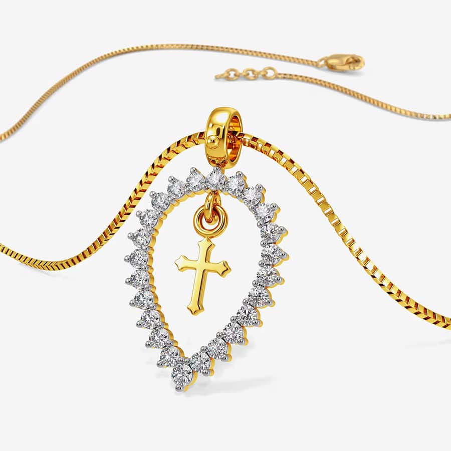 Holy Cross Gold Thaali