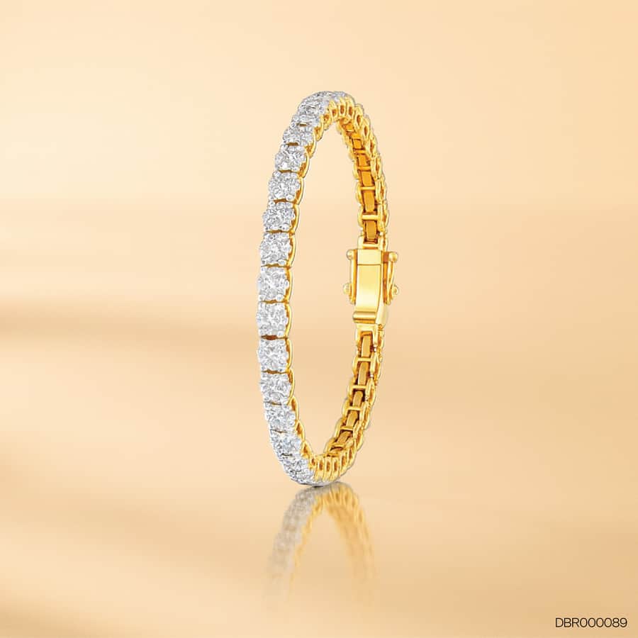 AM to Always Diamond Tennis Bracelet
